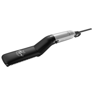 GA.MA Barber Style, 165 °C, black/silver - Beard straightener