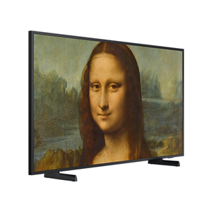 Samsung The Frame 2022 QLED 4K UHD, 65'', feet stand, black - TV