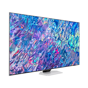 Samsung Neo QLED 4K UHD 2022, 75'', central stand, silver - TV