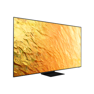 Samsung QN800B Neo QLED 8K Smart TV, 75'', центральная подставка, серебристый/черный - Телевизор