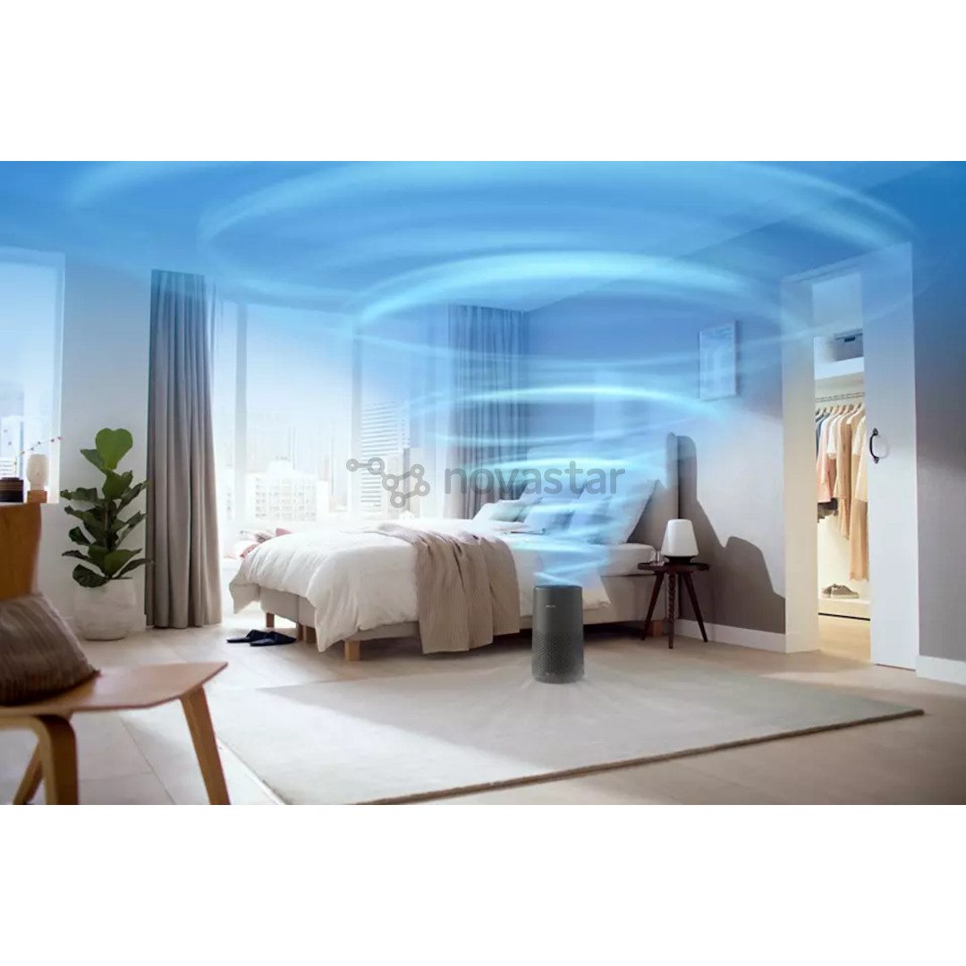 Philips 1000i, 300 m³/val., juodas - Oro valytuvas