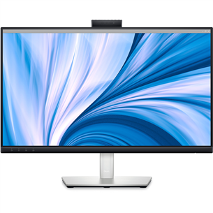 Dell C2423H, 24'', Full HD, LED IPS, видеоконференции, черный/серый - Монитор C2423H