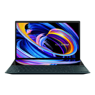 Nešiojamas kompiuteris Asus ZenBook Duo 14 UX482, FHD Touch/Core™ i5-1155G7/ GeForce® MX450 2GB/512 GB SSD; 16 GB RAM/W11H/ENG