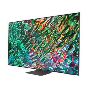 Samsung QN91B, 65'', 4K UHD, Neo QLED, central stand, black - TV