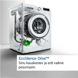Bosch Serie 8, 10 кг, глубина 59 см, 1600 об/мин - Стиральная машина с передней загрузкой