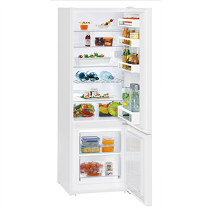 Liebherr, 266 L, height 162 cm, white - Refrigerator