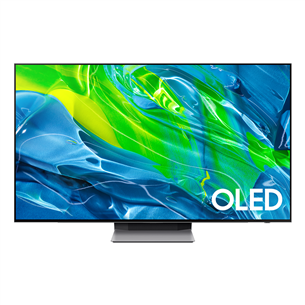 Samsung S95B, 65'', 4K UHD, OLED, central stand, gray - TV