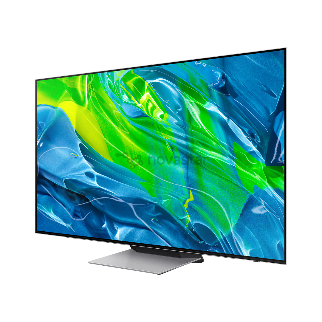 Samsung S95B, 65'', 4K UHD, OLED, central stand, gray - TV