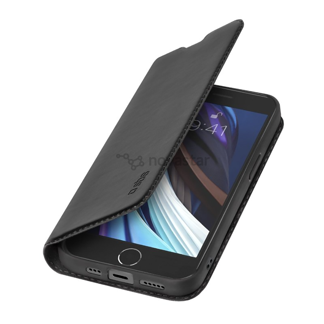 Dėklas SBS Book iPhone SE 2022/2020, Juodas