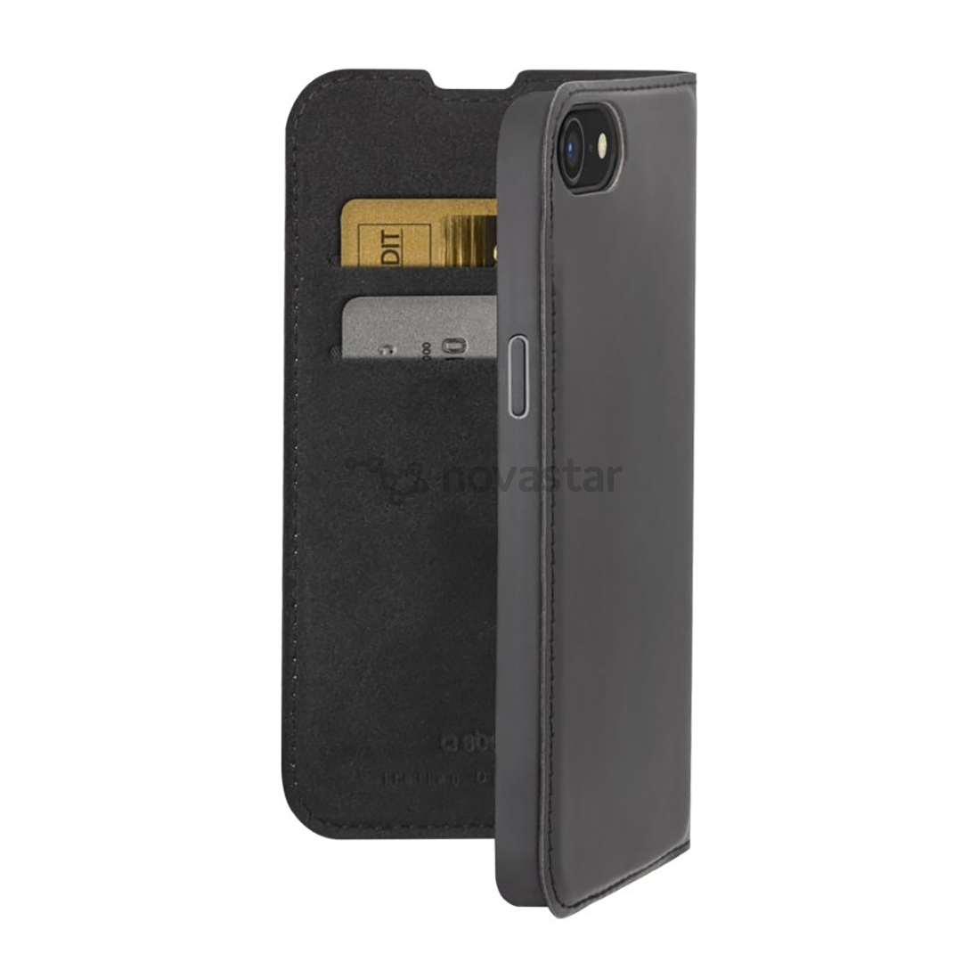 Dėklas SBS Book iPhone SE 2022/2020, Juodas