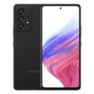 Samsung Galaxy A53 5G, 128 GB, Black SM-A536BZKNEUE
