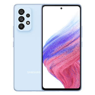 Samsung Galaxy A53 5G, 128 GB, Light Blue SM-A536BLBNEUE