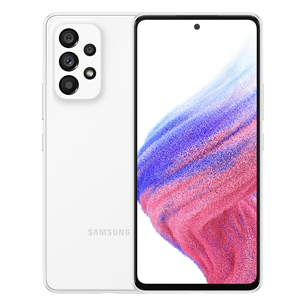 Samsung Galaxy A53 5G, 128 GB, White SM-A536BZWNEUE