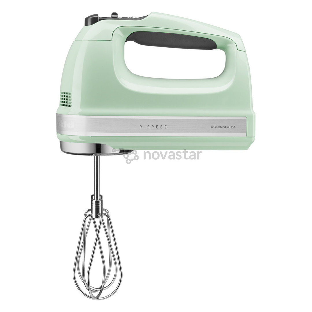 KitchenAid, 85 Вт, 9 скоростей, зеленый - Ручной миксер