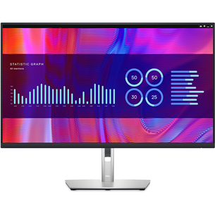 Dell P3223DE, 32'', QHD, LED IPS, USB-C, черный/серебристый - Монитор P3223DE