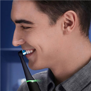 Braun Oral-B iO6 Duo, 2 vnt., juodas/rožinis - Elektriniai dantų šepetėliai