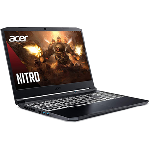 Nešiojamas kompiuteris Acer Nitro 5, 15''/Ryzen™ 5 5600H/GeForce® RTX 3060 6GB/512 GB SSD; 16 GB RAM/W11H/ENG
