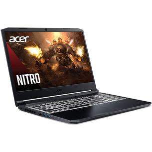 Acer Nitro 5, 15'', FHD, 144 Гц, Ryzen 5, 16 ГБ, 512 ГБ, RTX3060, ENG, черный - Ноутбук