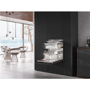 Miele, Knock2open, 14 place settings - Built-in Dishwasher