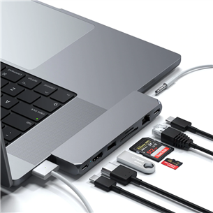 Adapteris Satechi Pro Hub Max, USB - C