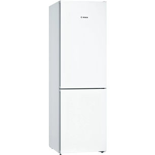 Bosch NoFrost, высота 186 см, 326 л, белый - Холодильник KGN36VWED