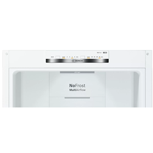 Bosch, NoFrost, 326 L, height 186 cm, white - Refrigerator