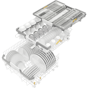 Miele, 14 place settings - Built-in Dishwasher