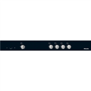 Miele, plotis 94,2 cm, juoda - Įmontuojama dujinė kaitlentė