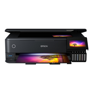 Epson EcoTank L8180, A3+, WiFi, Ethernet, SD, USB, черный - Многофункциональный цветной струйный принтер C11CJ21402