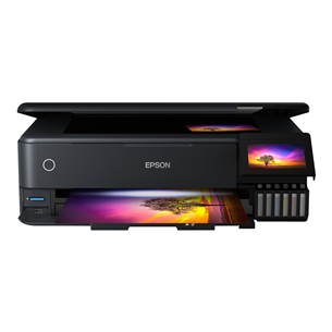 Spausdintuvas Epson EcoTank L8180, A3+, WiFi, Ethernet, SD, USB, black