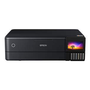 Epson EcoTank L8180, A3+, WiFi, Ethernet, SD, USB, черный - Многофункциональный цветной струйный принтер