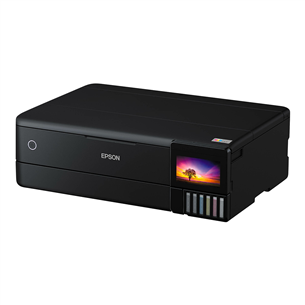 Spausdintuvas Epson EcoTank L8180, A3+, WiFi, Ethernet, SD, USB, black