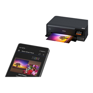 Epson EcoTank L8180, A3+, WiFi, LAN, SD, black - Multifunctional Color Inkjet Printer