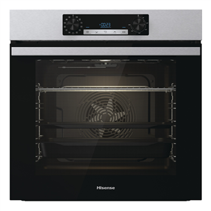 Hisense, 77 L, Pyrolytic cleaning, stainless steel - Built-in Oven BI64211PX