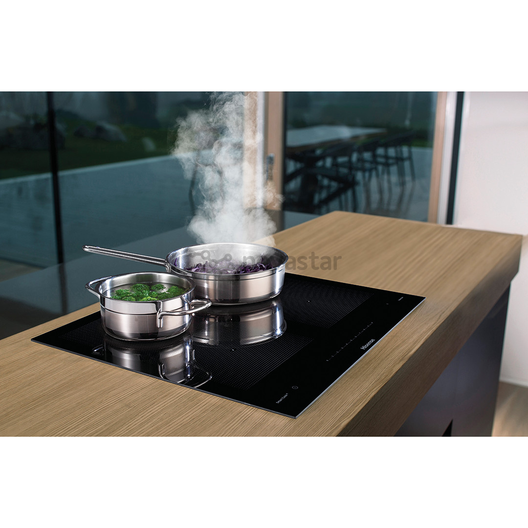 Hisense, MoveZone, plotis 59,5 cm, berėmė, juoda - Įmontuojama indukcinė kaitlentė