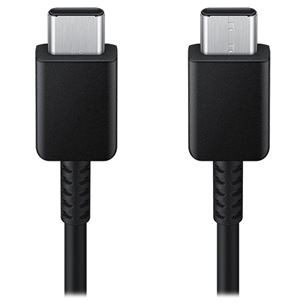 Samsung, USB-C - USB-C, 3 А, длина 1,8 м, черный - Кабель