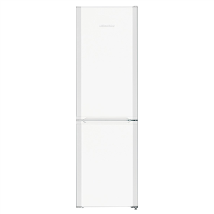 Liebherr, SmartFrost, 296 L, height 182 cm, white - Refrigerator