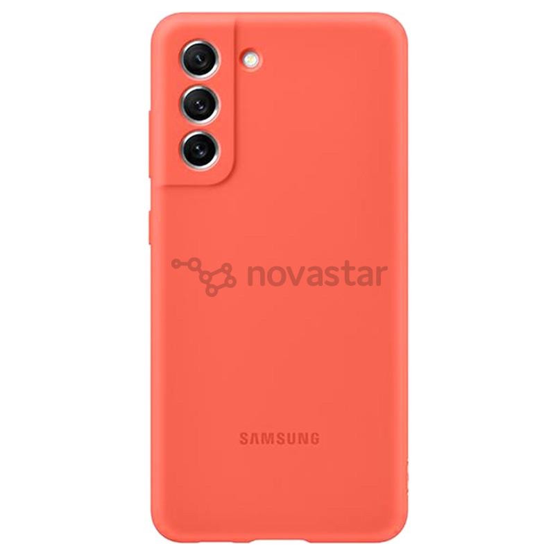 Samsung Galaxy S21 FE, коралловый - Чехол для смартфона