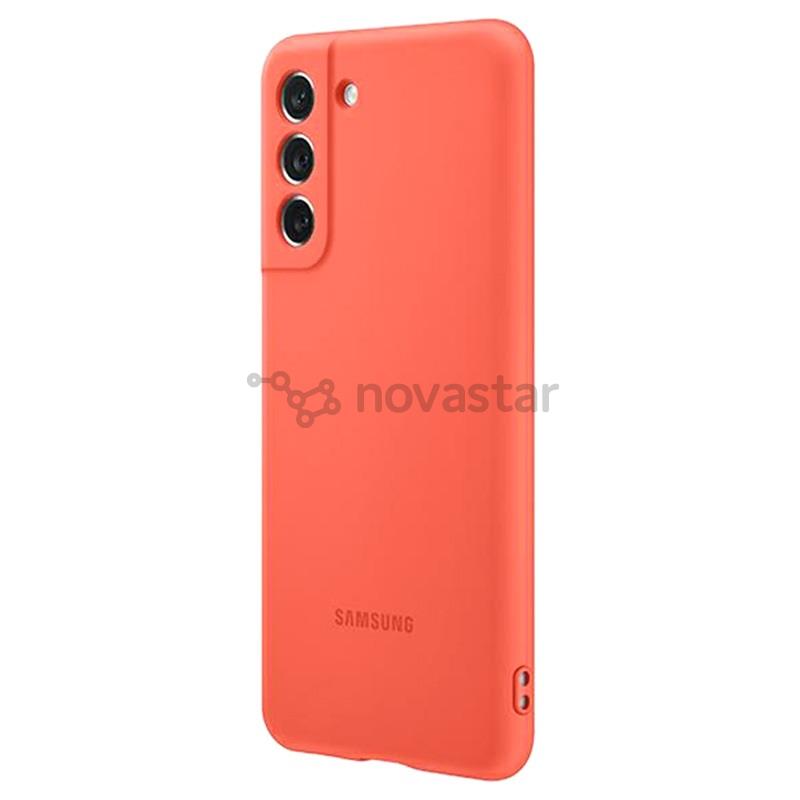 Samsung Galaxy S21 FE, коралловый - Чехол для смартфона