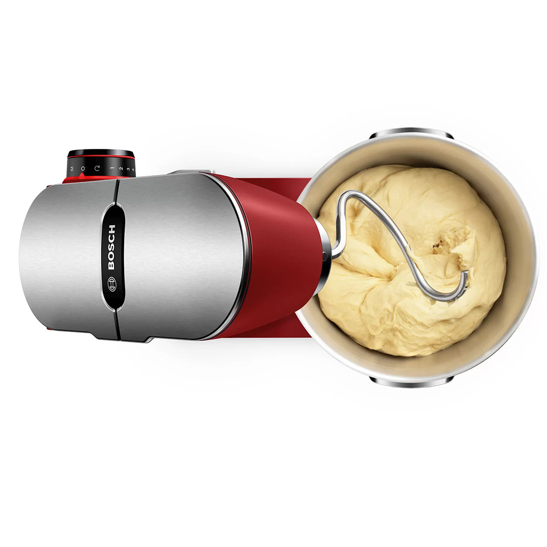 Virtuvinis kombainas Bosch OptiMUM, 1600 W, Raudonas