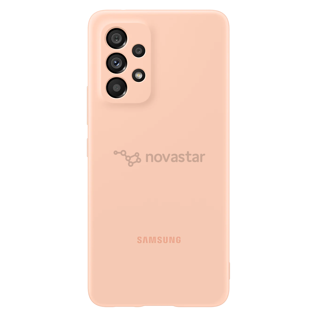 Dėklas Samsung Galaxy A53, Persikinis