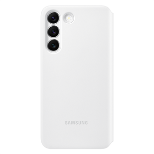 Dėklas Samsung Galaxy S22 S-View Flip Cover, White
