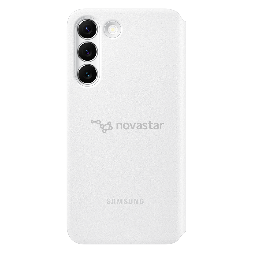 Dėklas Samsung Galaxy S22 S-View Flip Cover, White