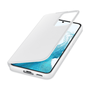 Dėklas Samsung Galaxy S22 S-View Flip Cover, White
