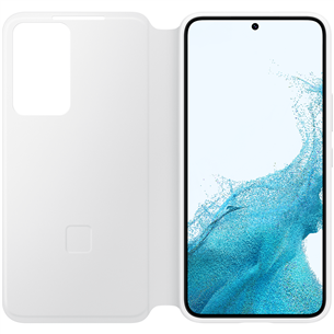 Dėklas Samsung Galaxy S22 S-View Flip Cover, White