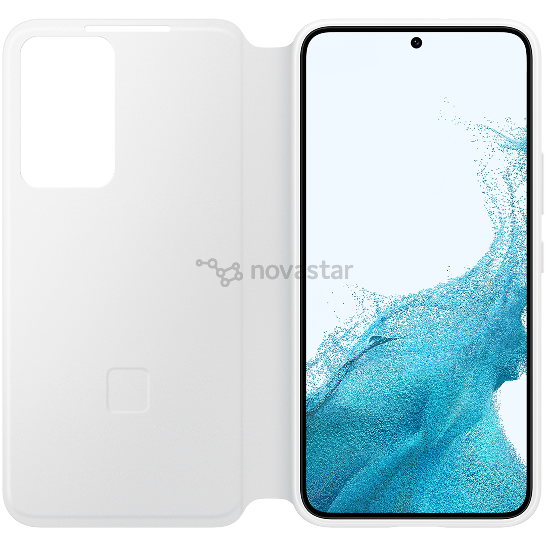 Dėklas Samsung Galaxy S22 S-View Flip Cover, White