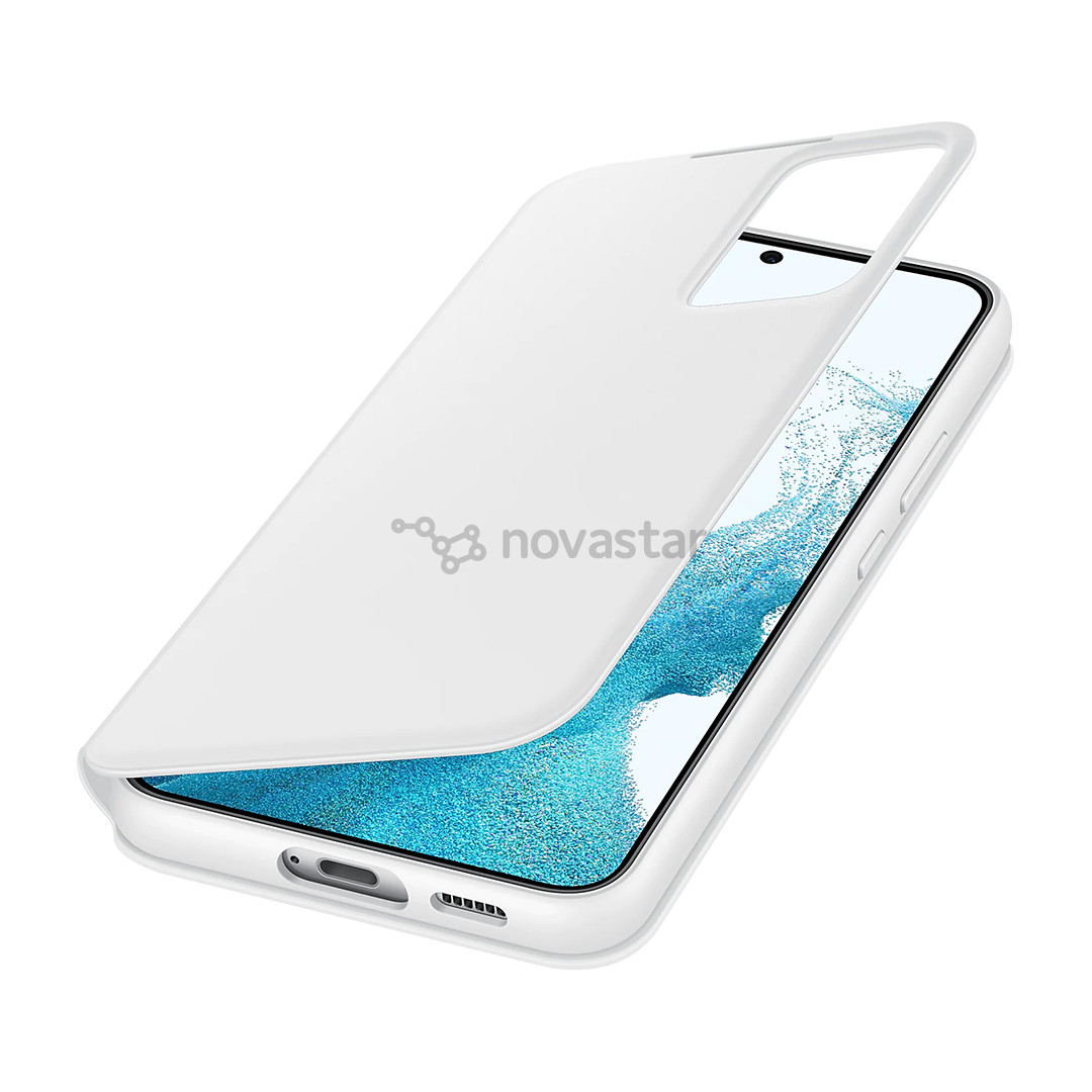 Dėklas Samsung Galaxy S22+ S-View Flip Cover, White