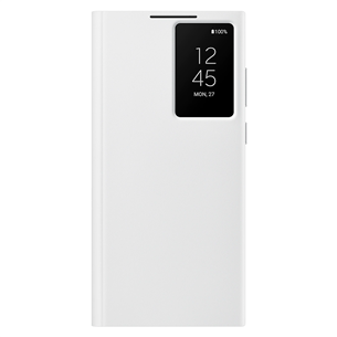 Dėklas Samsung Galaxy S22 Ultra S-View Flip Cover, White
