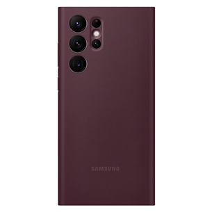 Dėklas Samsung Galaxy S22 Ultra S-View Flip Cover, Burgundy
