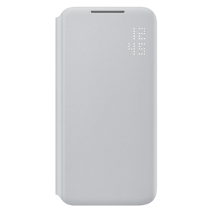 Dėklas Samsung Galaxy S22 Smart LED View Cover, Pilkas